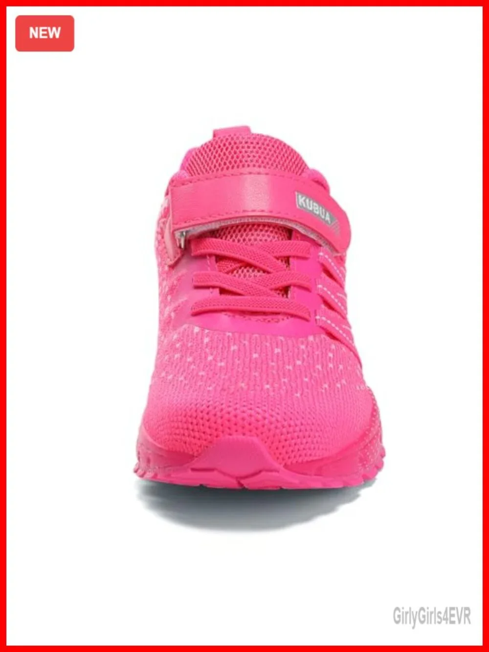 Kids Slip-On Sneakers with Hook & Loop Straps, Lightweight Mesh, No-Tie Bungee